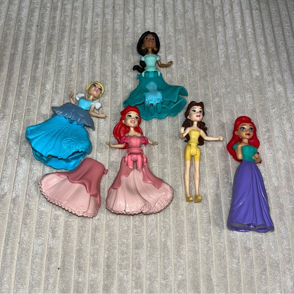 Disney Princess doll lot Ariel Jasmine Cinderella - Picture 1 of 7
